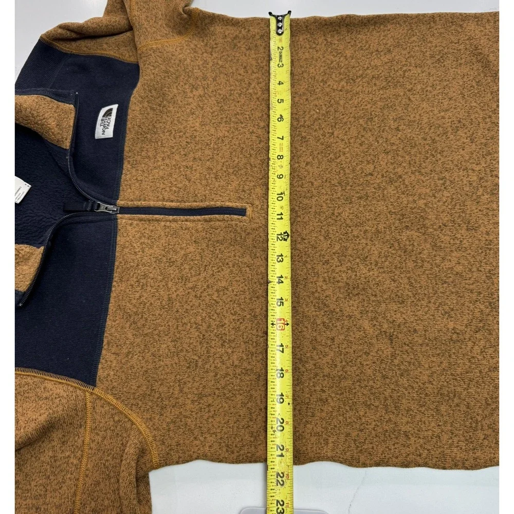 The North Face Gordon Lyons Jacket Mens M Knit Fleece 1/4 Zip NF0A3YR8